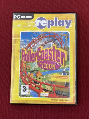 Jeu roller coaster tycoon - jeu, pc