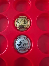 Lot De 2 Capsules De Champagne Moutardier Rare