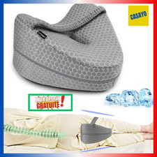 Oreiller De Genou Orthopédique Mousse Mémoire – Soulage Dos & Hanches