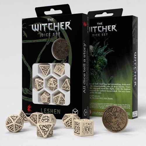 The witcher dé - dé, set