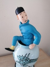 personnage Tintin sortant de