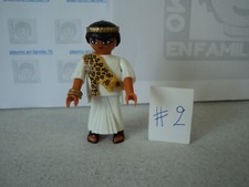 PLAYMOBIL vintage histoire Egypte prêtre toge léopard set 4243 de 2008 #2