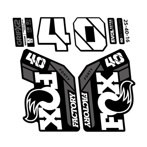 Fork sticker for 2025 - for, fox