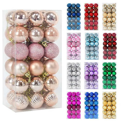36x boules noël ø4 set - boules, de