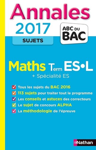 Annales abc bac - du, maths