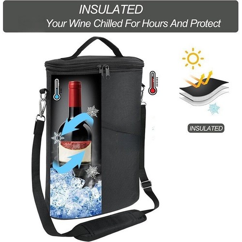 Sac isotherme vin - , porte