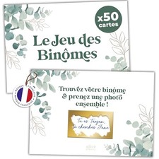 Jeu Binômes Mariage à
