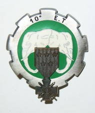 INSIGNE 10° ESCADRON DU TRAIN - Delsart