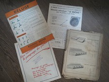 Lot de brochures tarifs