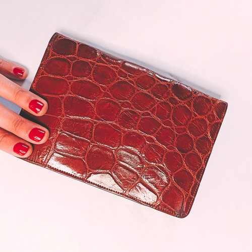 Pochette art déco peau de - déco, en