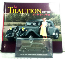 NOREV 1/43 CITROEN TRACTION 15 SIX DE MON PERE + LIVRE ATLAS