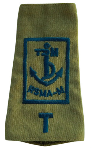 Insigne tissu passant fourreau - insigne,