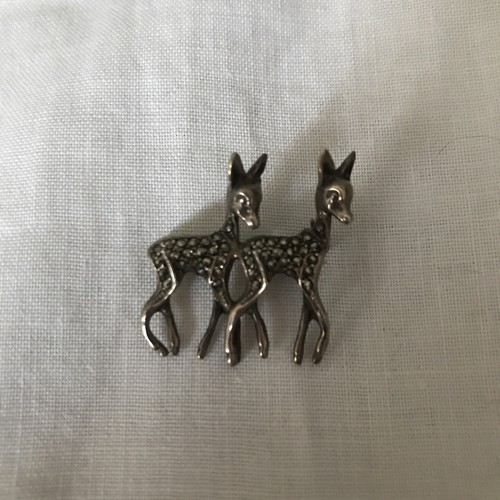 Broche ancienne argent - en,