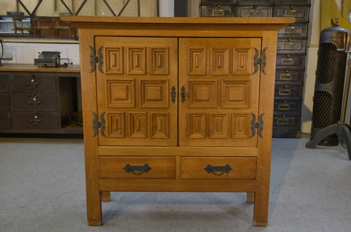 Armoire portes tiroirs - tiroirs, en