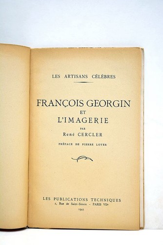 François georgin - georgin, et