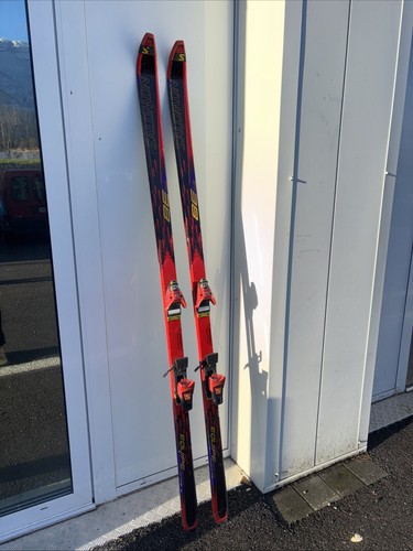 Ancienne paire ski vintage - paire,