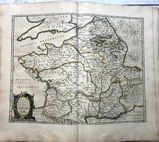 c1645 BLAEU, Carte ancienne