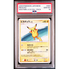 PSA 10 Carte Pokemon Pikachu