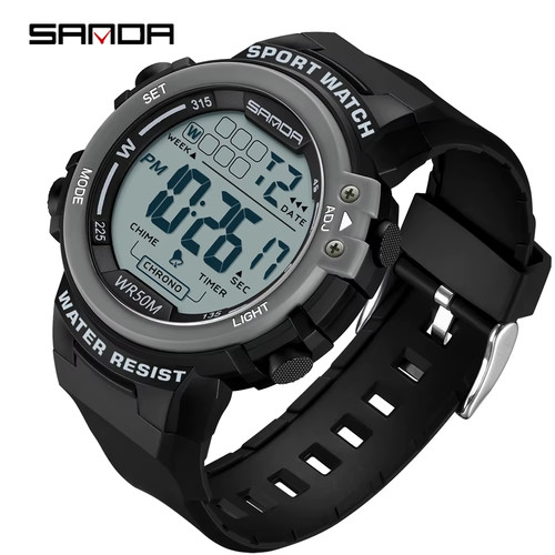 Montre sport homme - homme, led