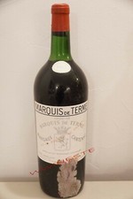 Magnum Château MARQUIS DE TERME 1964 Margaux Bordeaux Grand Cru Classé vin 1,5L