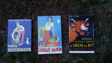LOT 3 MAGNETS EMAILLES