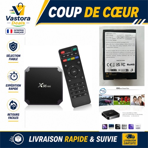 Box android x96 mini - 4k,