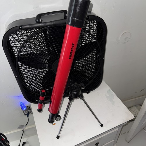 Red tasco 45t telescope - red,