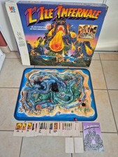 Jeu l'Ile Infernale COMPLET MB de 1987 Fireball Island bis