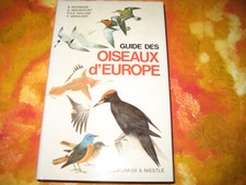 PETERSON/MOUNTFORT/HOLLOM/GEROUDET: Guide des oiseaux d'Europe. D & H