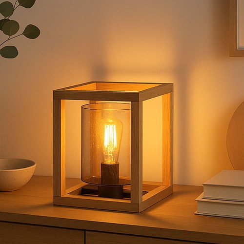 Lampe table feu - feu, latéral