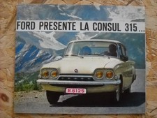 Catalogue brochure ford consul - catalogue/brochure,