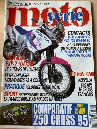 Moto verte magazine 247 du - magazine,