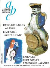 revue ABC n°236 faïence Goincourt St Paul/affiches oeuvre d'art/pistolet à silex