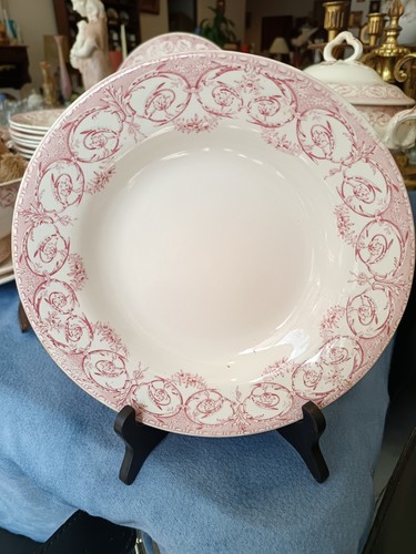 Assiette creuse terre fer - terre,