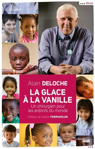 Glace la vanille - à,