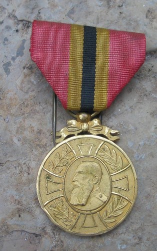202m medaille belge - leopold, ii