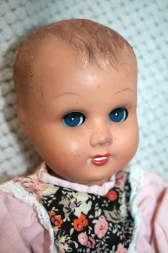 Beau bébé poupée - , ancienne