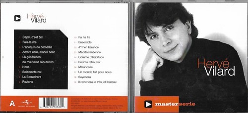 Titres herve vilard - cd,