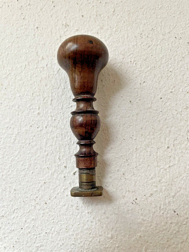 Sceau bronze bois tourné - bois, tourné.