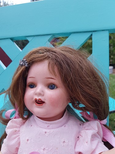 Rare poupee porcelaine heubach - poupee,
