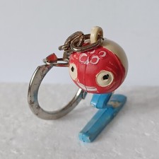 Porte-Clés  FIGURINE JIM JEUX OLYMPIQUES GRENOBLE 68 MASCOTTE SCHUSS