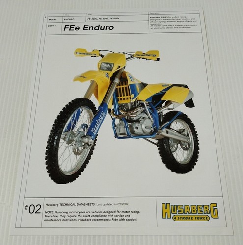 Husaberg 400e 501e - husaberg, fe