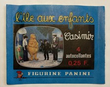 Original pochette bustina packet figurine panini Casimir L’île Aux Enfants 1976