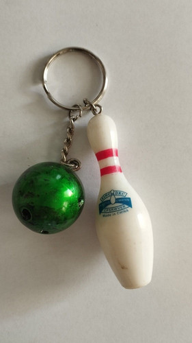 Porte clés quille boule - quille,