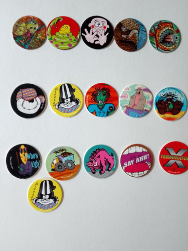 Pogs rohks chupa caps - rohks,