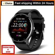 "Montre Connectée Homme Femme  Bluetooth Appel Cardio SPO2 Sport iOS Android 