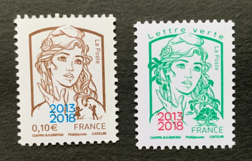 Timbres france 2018 - france,