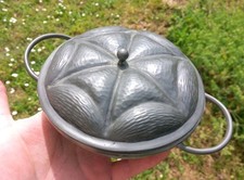 Bol Couvert Etain d'Art