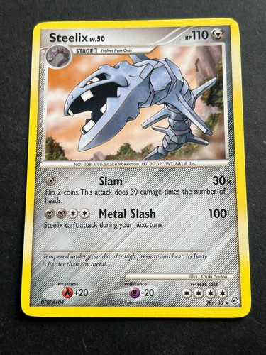 Steelix rare diamond and - steelix, pearl