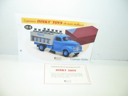 Fiche certif dinky toys - certif.,